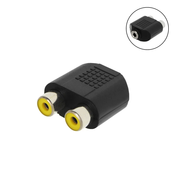 Default Brand Audio Adapter 3.5mm Jack to 2xRCA DM 0311S