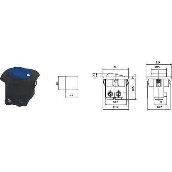 Switch DM 230V ON-OFF