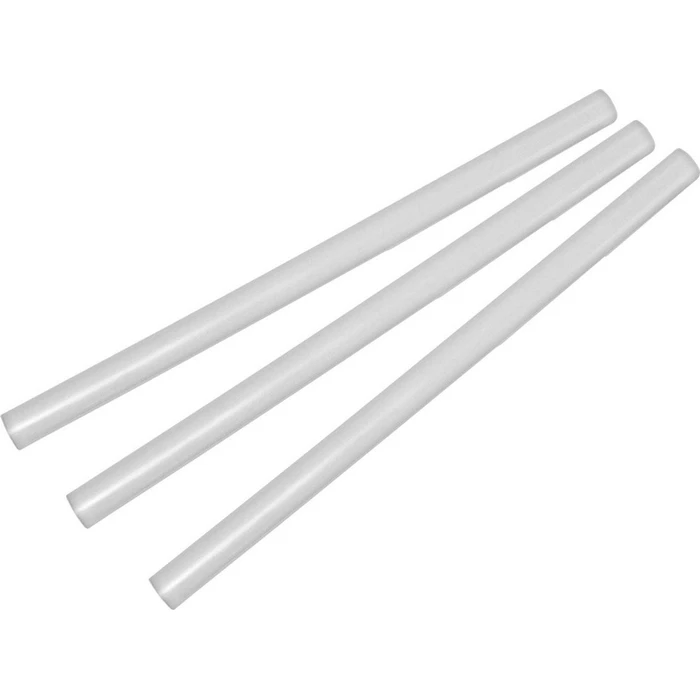 Default Brand Silicone Rods White Transparent 11mm 30cm DM 6031