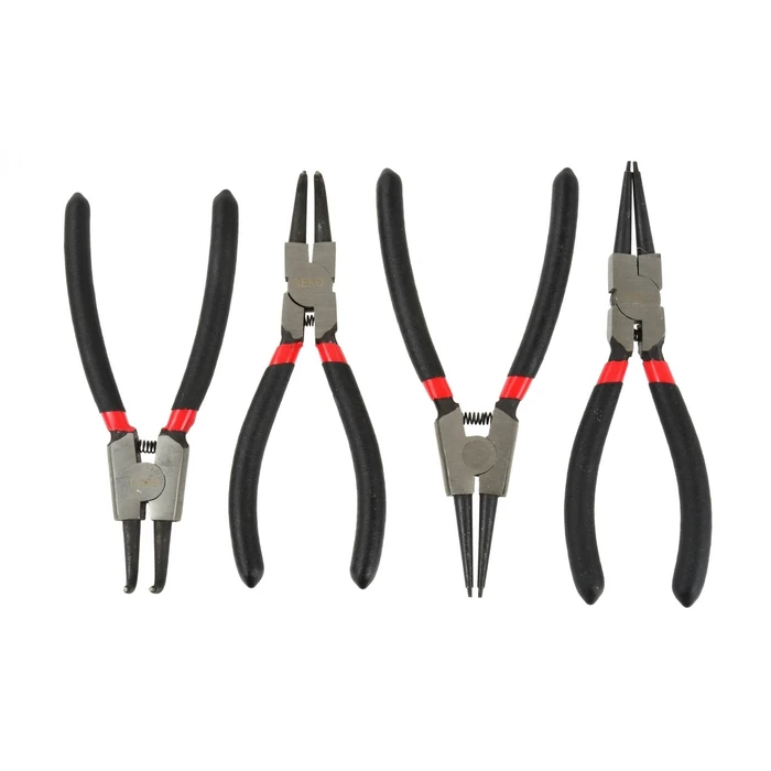Geko G01660 Seeger (circlip) pliers set - straight and curved tips