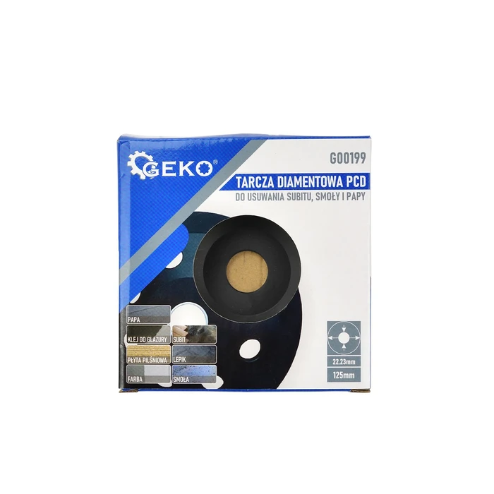 Geko Δίσκος Κοπής Δομικών Υλικών 125mm G00199