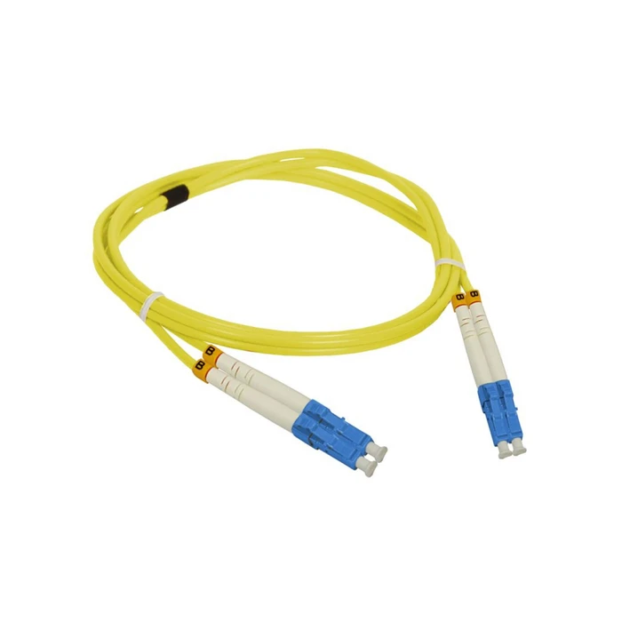 A-LAN LC-LC Fiber Optic Cable 3 m Single-mode (G.652D) Yellow