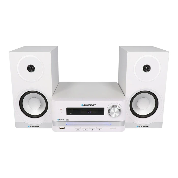 Blaupunkt MS16BT EDITION Mini HiFi - White, Bluetooth, USB, CD, Radio