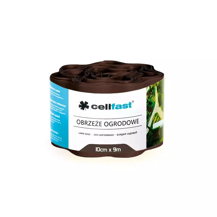 Cellfast Garden Border Edging Brown 10 cm x 9 m - Model 30-011H