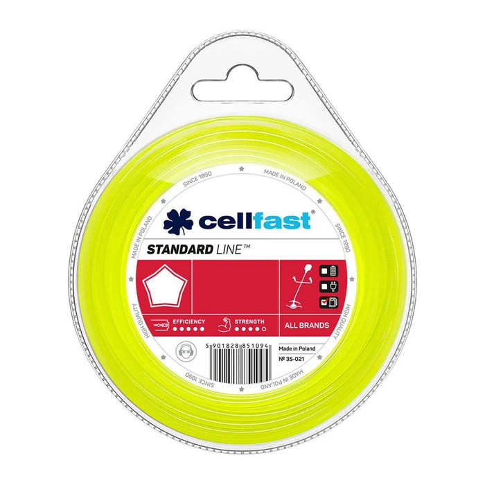 Cellfast Trimmer Line 15 m x 3 mm - Model 35-022 (SKU C35-022)