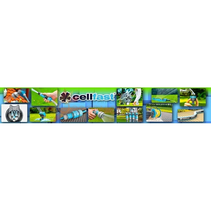 Cellfast 51-120 Ταχυσύνδεσμος με Στοπ 13mm Μπλε