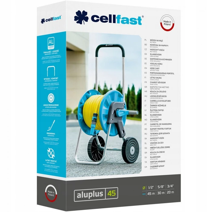 Cellfast Ανέμη Ποτίσματος Aluplus για λάστιχο έως 45m (55-250)