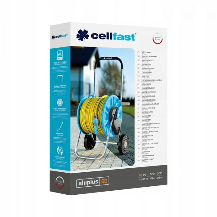 Cellfast Τροχήλατη Ανέμη Ποτίσματος για λάστιχο έως 60 m CEN-55664 (55-260)