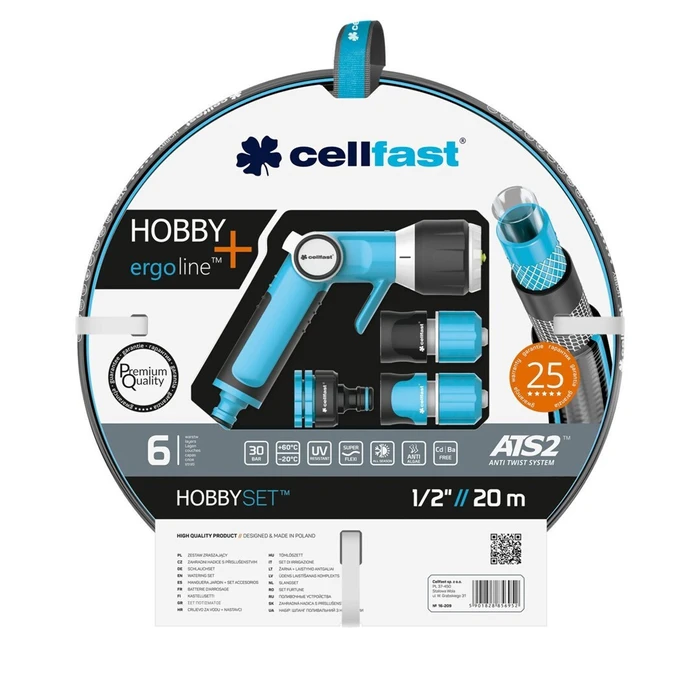 Cellfast Hobby Watering Hose 1/2" 20m