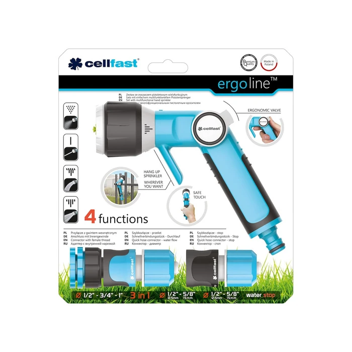 Cellfast Πιστόλι Νερού ERGO 1/2" (53-530)