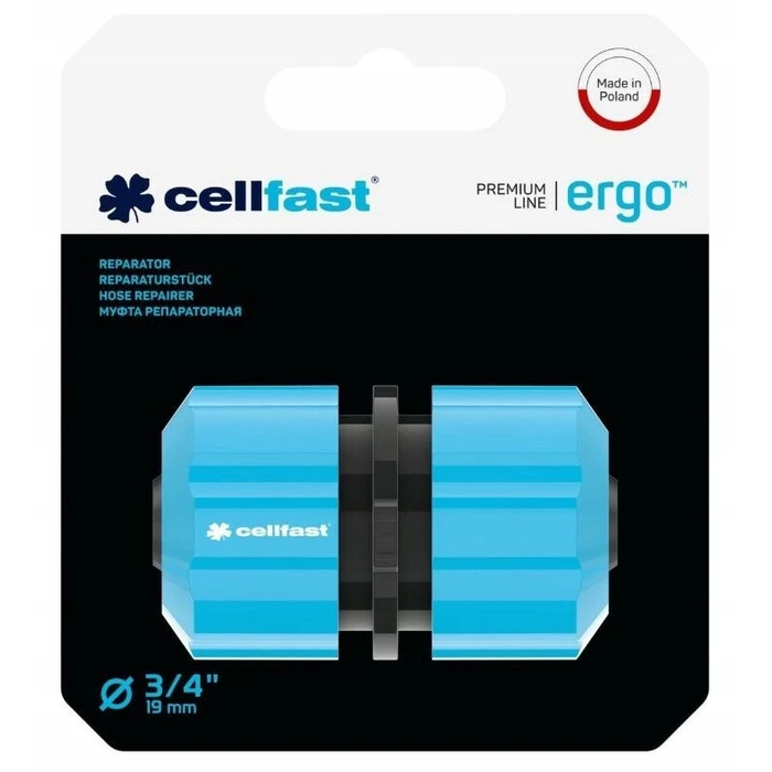 Cellfast ERGO 19 mm (3/4") Garden Hose Connector - 53-105