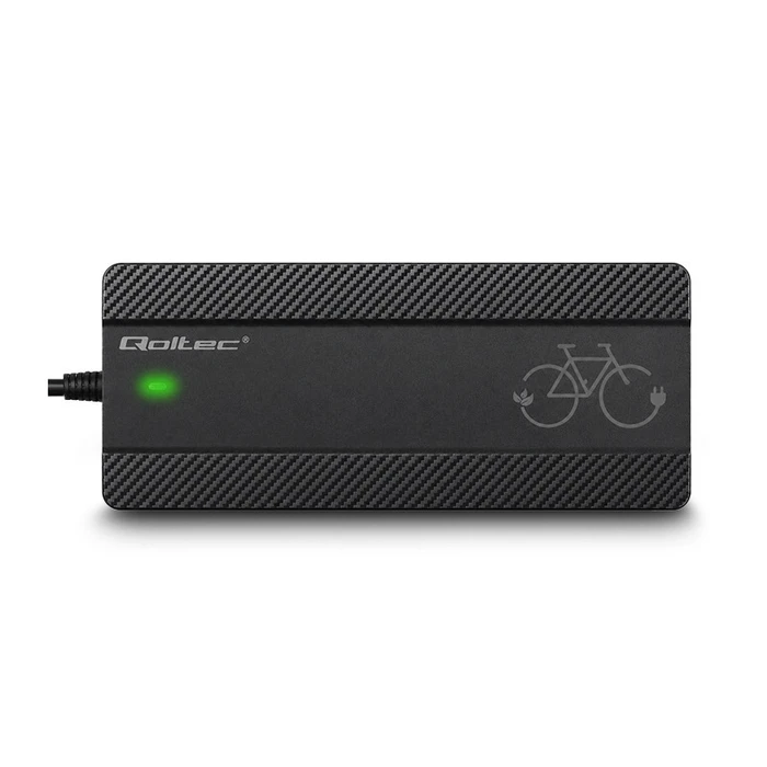 Qoltec Fast Charger for Electric Bicycles & Scooters 36V / 42V 4A (Bosch Plug) with Power Cable