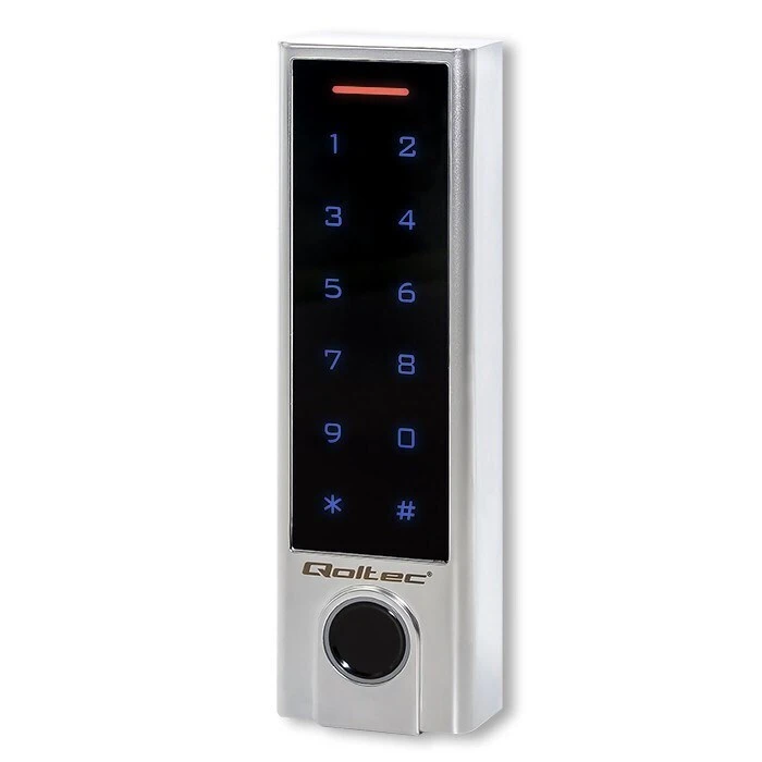 Qoltec Access Control για Πρόσβαση με Δακτυλικό Αποτύπωμα και Κάρτα 52448