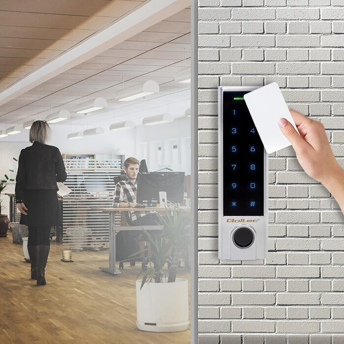 Qoltec Access Control Fingerprint and Card Access 52448