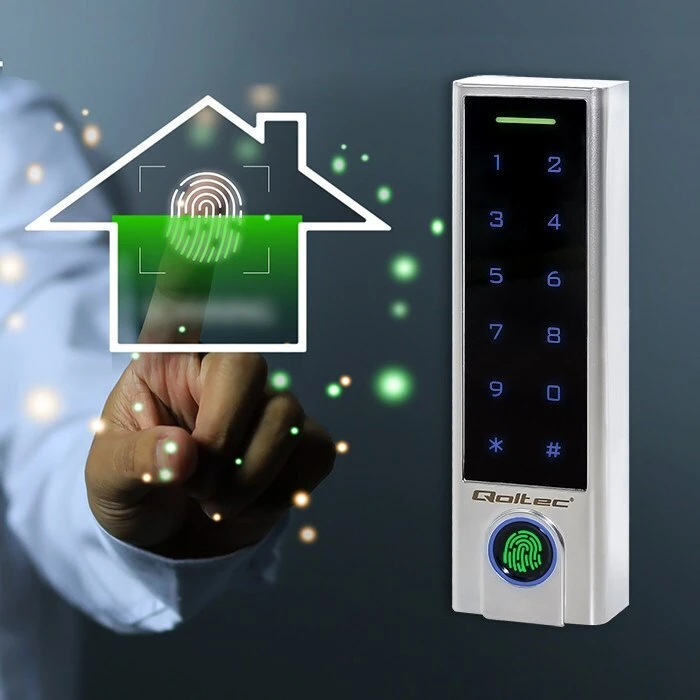 Qoltec Access Control Fingerprint and Card Access 52448