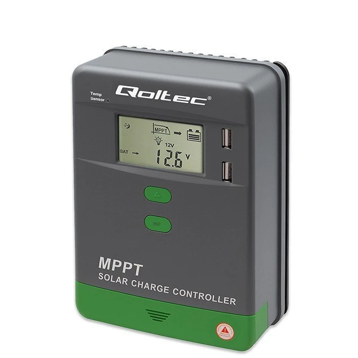 Qoltec Ρυθμιστής Φόρτισης MPPT 10A