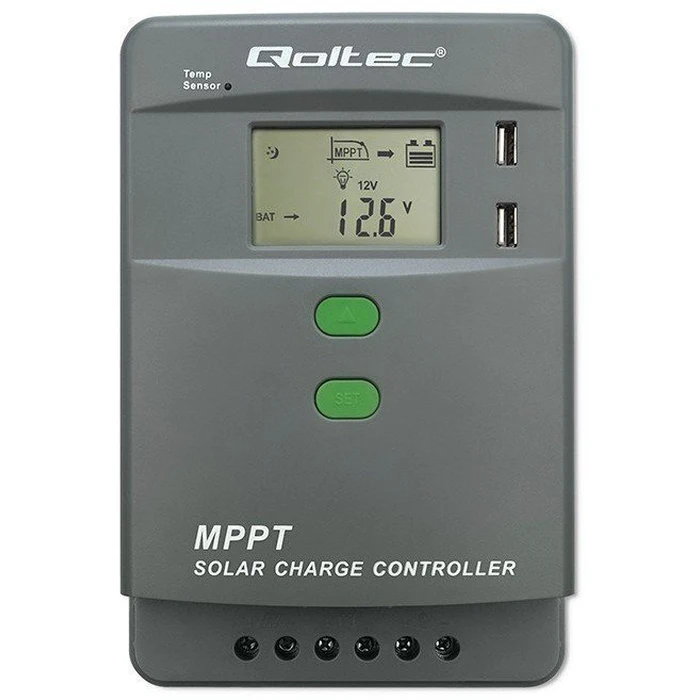 Qoltec Ρυθμιστής Φόρτισης MPPT 30A
