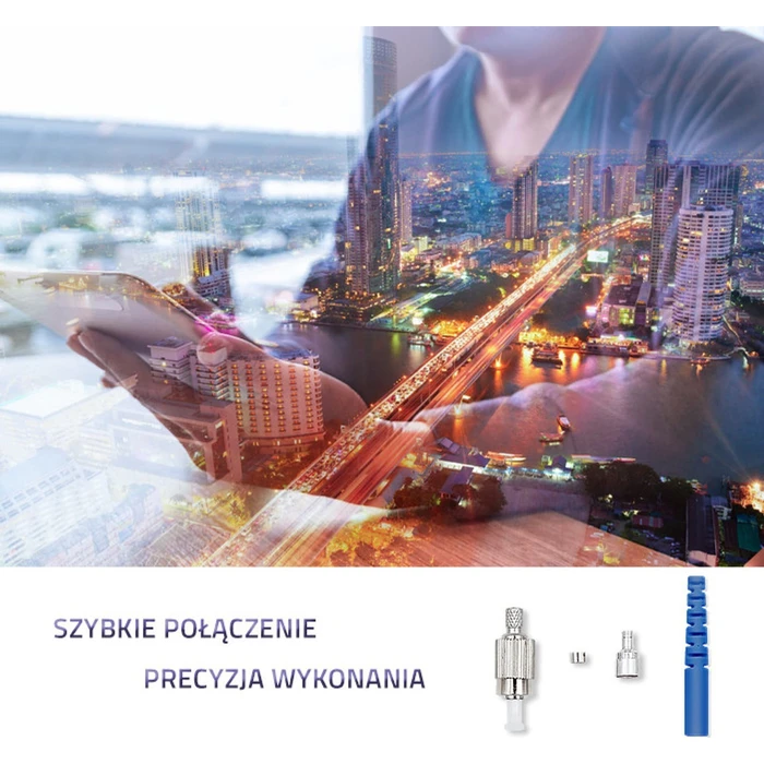 Σύνδεσμοι Οπτικών Ινών Qoltec FC/APC Singlemode 2,0 mm Κιτ Τοποθέτησης 200 τεμ