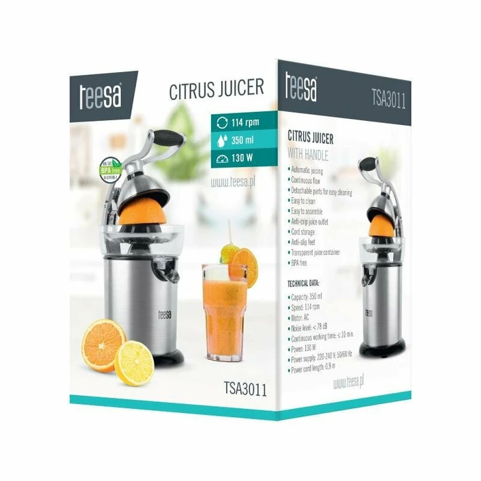 Teesa Electric Citrus Juicer with Handle TSA3011