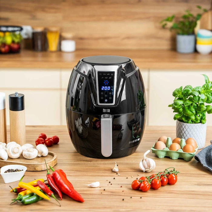 Teesa Air Fryer Digital Air Fryer 3.2L Black