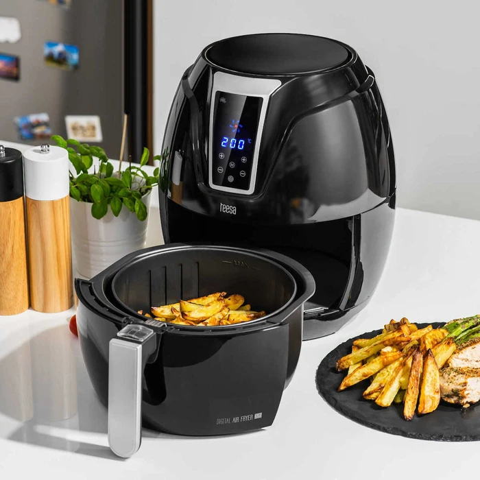 Teesa Air Fryer Digital Air Fryer 3.2L Black