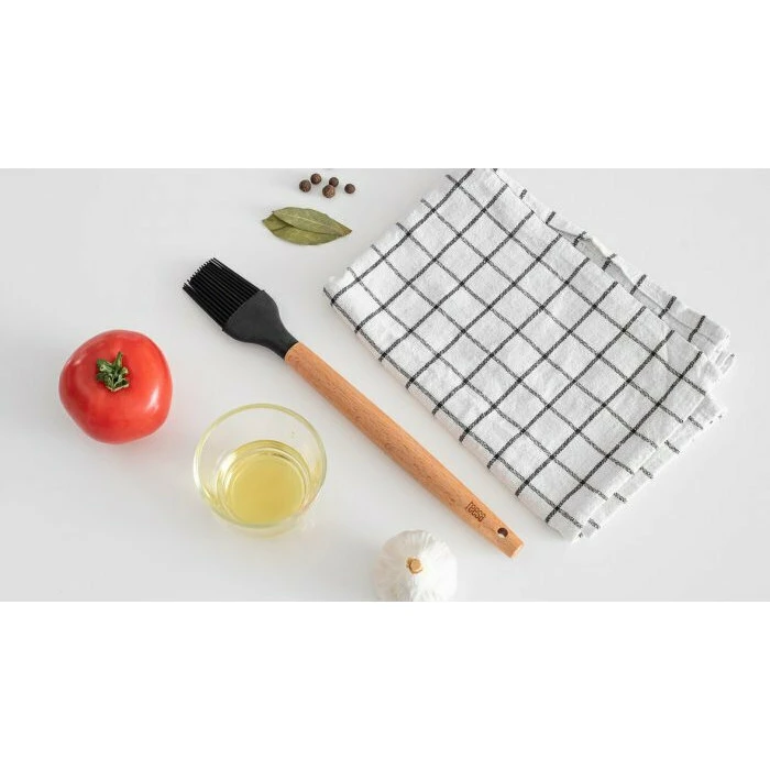 Kitchen brush Teesa silicone and wood