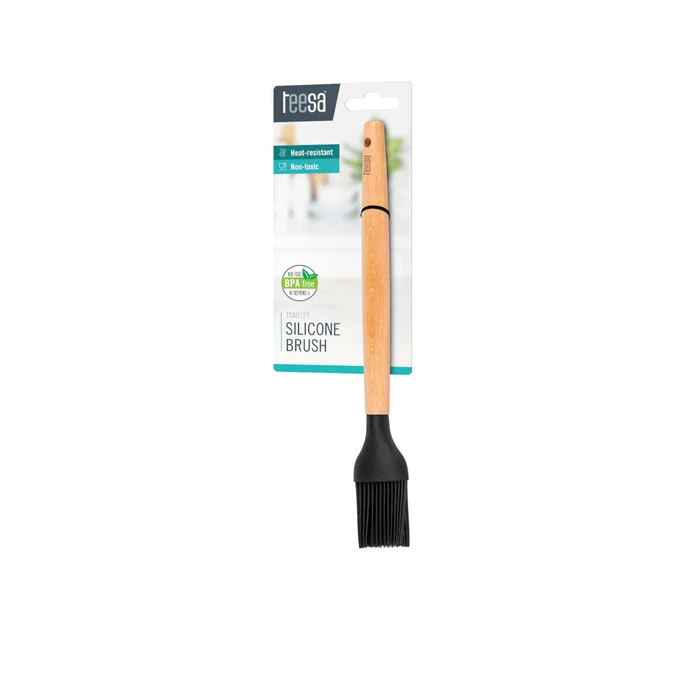 Kitchen brush Teesa silicone and wood