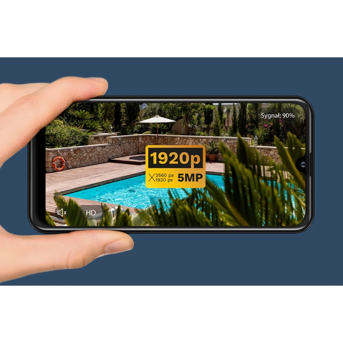 Kruger & Matz C60 IP Wi‑Fi Surveillance Camera Full HD+ 5MP Waterproof with Two‑way Audio