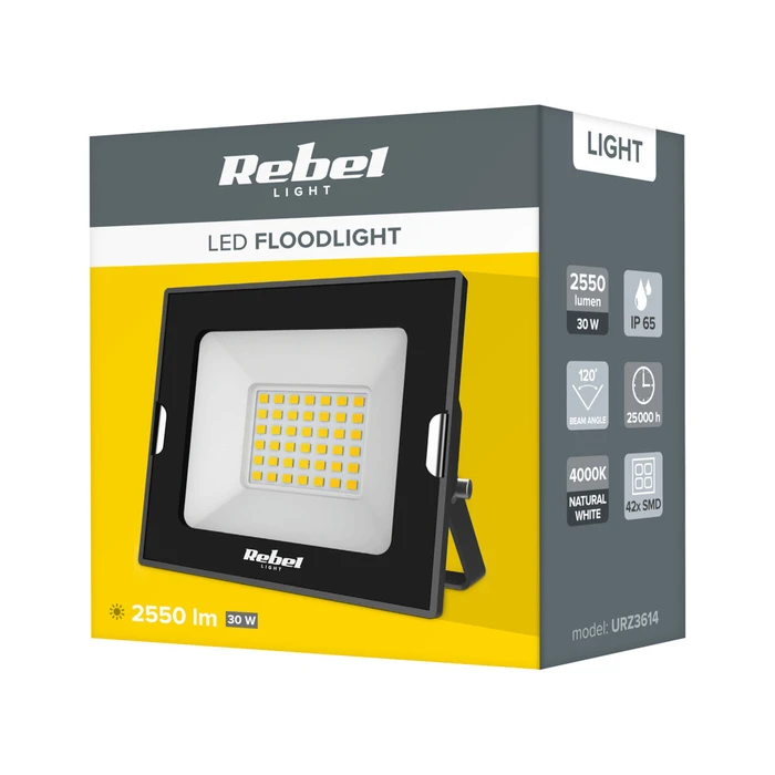 Rebel Προβολέας LED 30W 4000K IP65 42x SMD2835 DM-3614