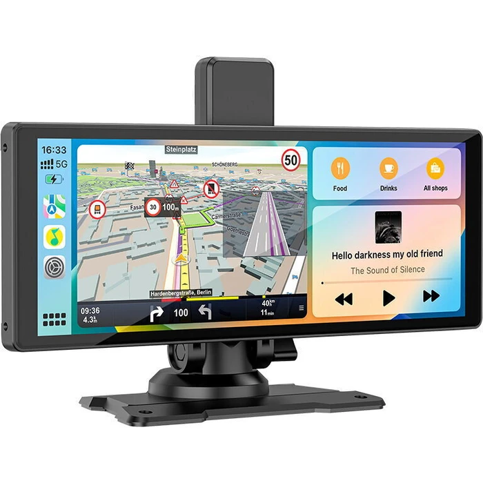 10" Touchscreen Car Dashboard Display for Dodge Charger with Bluetooth/USB/Apple CarPlay