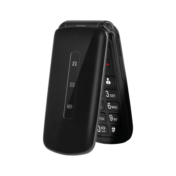 Kruger & Matz Simple 929 Dual SIM Κινητό με Μεγάλα Κουμπιά Μαύρο