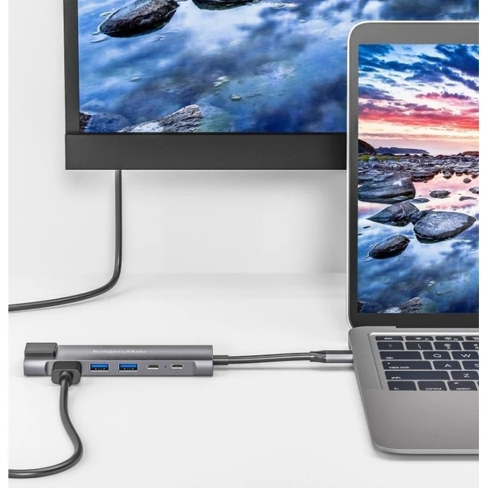 Kruger & Matz USB-C Docking Station με HDMI 4K PD (KM0391.2)