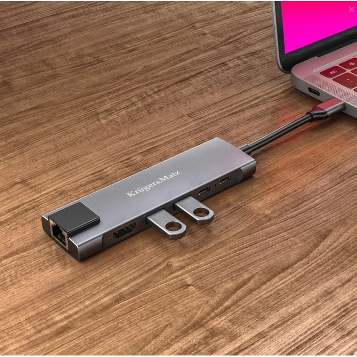 Kruger & Matz USB-C Docking Station με HDMI 4K PD (KM0391.2)