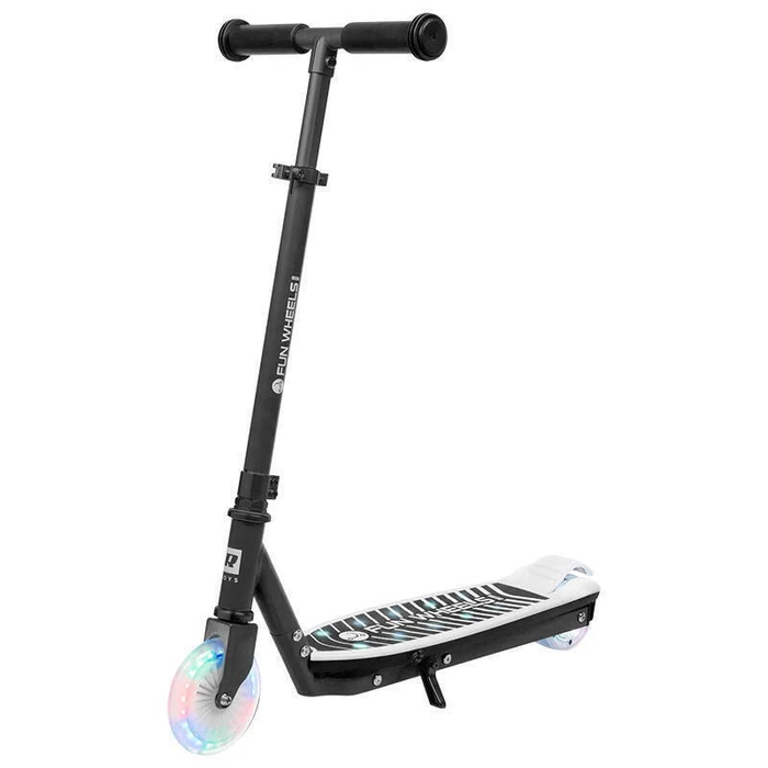 Rebel Fun Wheels LIGHT Kids Electric Scooter Black (ZAB0033)