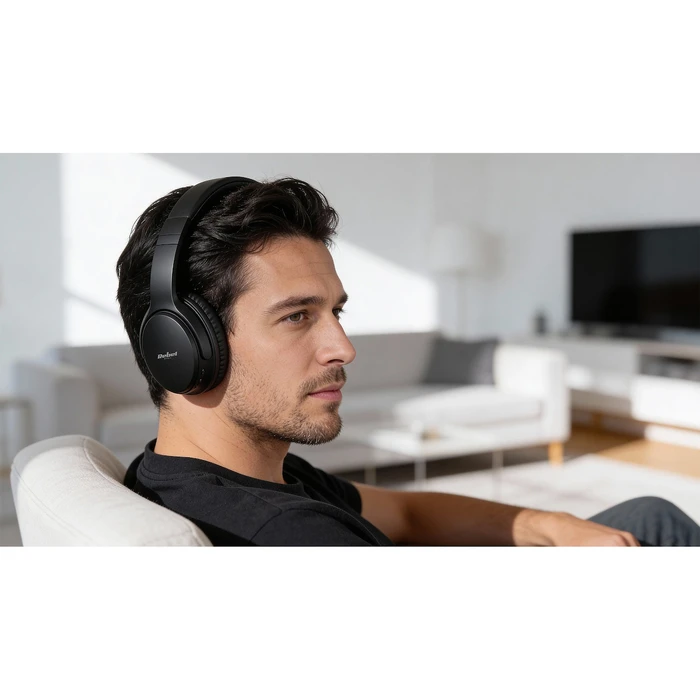 Rebel Wireless ANC Headphones with Microphone