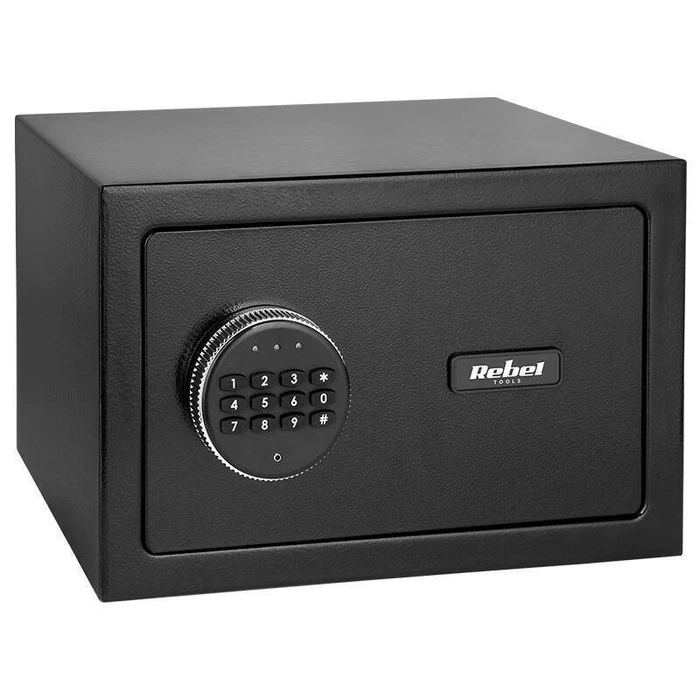 Rebel electronic home safe with PIN code and key (RB-7002)