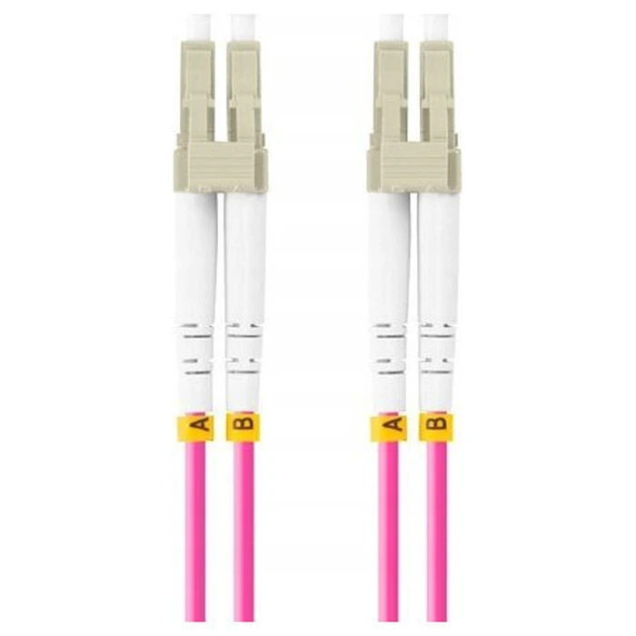 LANBERG Οπτικό Patchcord MM LC/UPC - LC/UPC Duplex 3m OM4 50/125