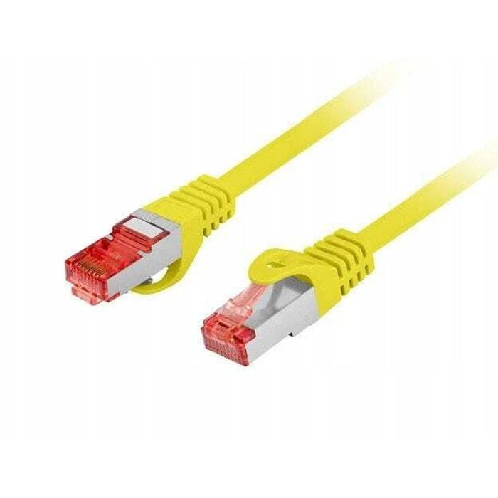 LANBERG Patch καλώδιο CAT.6 S/FTP LSZH CU 3,0 m (Κίτρινο) – Fluke πιστοποιημένο