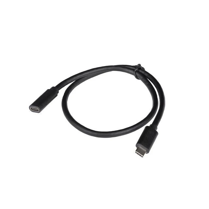 Lanberg USB 3.2 καλώδιο USB-C αρσενικό - USB-C θηλυκό 100W PD 1,5 m Μαύρο (CA-USBE-20CC-0015-BK)