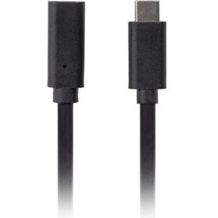 Lanberg USB 3.2 καλώδιο USB-C αρσενικό - USB-C θηλυκό 100W PD 1,5 m Μαύρο (CA-USBE-20CC-0015-BK)