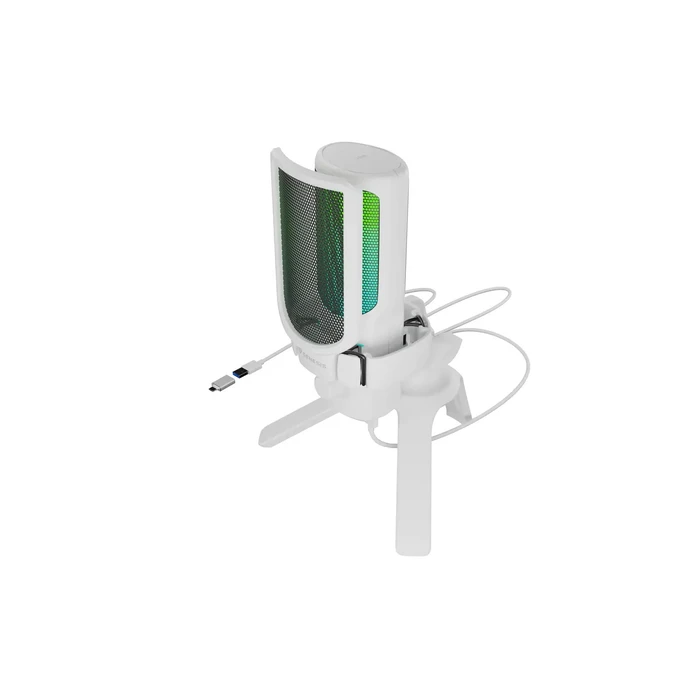 Genesis Gaming Microphone Radium 250 USB - RGB White (NGM-2353) (GNSNGM-2353)