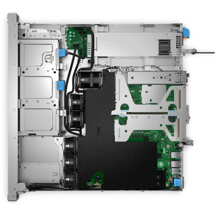 DELL PowerEdge R260 1U Rack Server - 6x2.5 Hot-Plug, Intel Xeon 6325P 3.5 GHz (4-core), 16GB DDR5, 480GB SATA RI, PERC H355, Broadcom 5720 2x1GbE, iDRAC9 Basic
