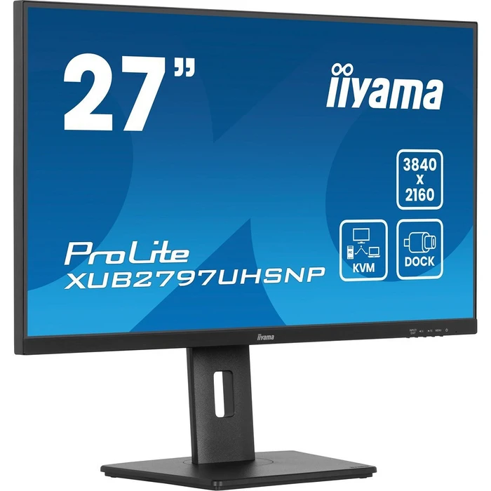 iiyama ProLite XUB2797UHSNP-B1 - 27" 4K UHD IPS Οθόνη (60Hz, 4 ms, Pivot) + Norton Small Business