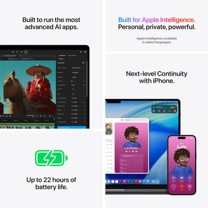 Apple MacBook Pro 16,2" (M5 Max 18‑Core / 40‑Core GPU / 48GB / 2TB SSD) Space Black — International English Keyboard
