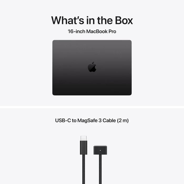 Apple MacBook Pro 16,2" (M5 Max 18‑Core / 40‑Core GPU / 48GB / 2TB SSD) Space Black — International English Keyboard