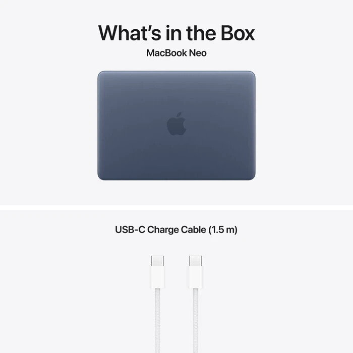 Apple MacBook Neo 13" IPS Retina Display (A18 Pro-6‑Core/8GB/512GB SSD/5‑Core GPU) Indigo (US Keyboard)