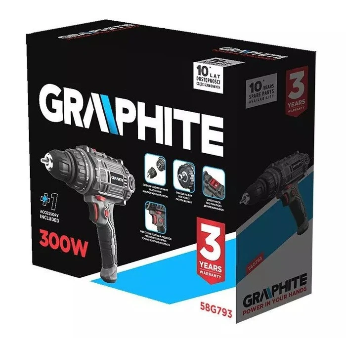 Graphite 58G793 Δραπανοκατσάβιδο Μπαταρίας