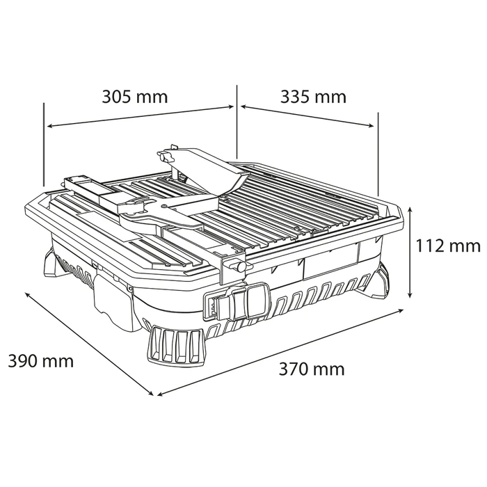 Topex Tile Cutter Energy+ 18V (tool only, battery not included)