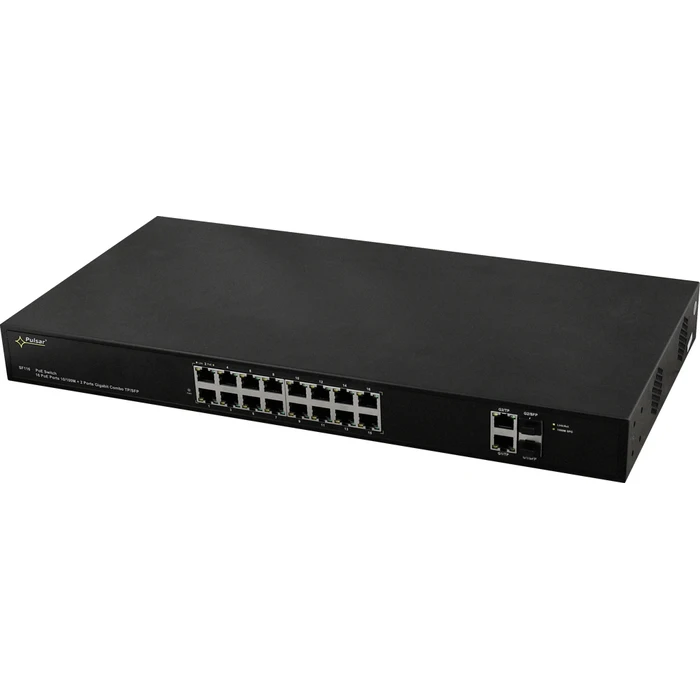 Pulsar Switch Συστημάτων CCTV Μαύρο SF116
