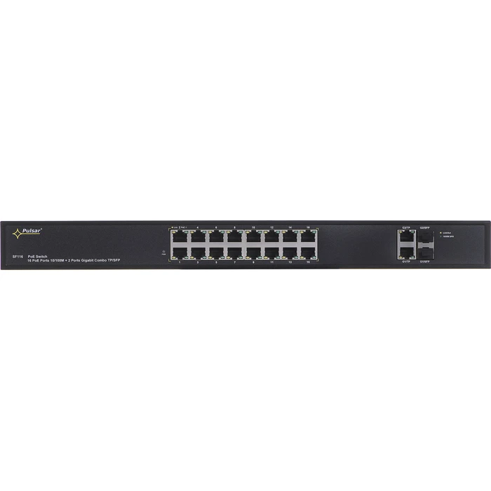 Pulsar Switch Συστημάτων CCTV Μαύρο SF116